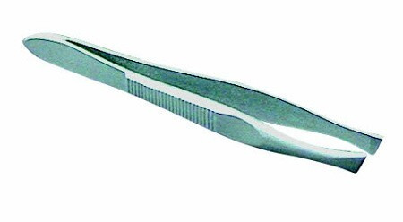 SOLINGEN PREMIUM LINE 184C Pinzeta šikmá matný chrom, 8 cm