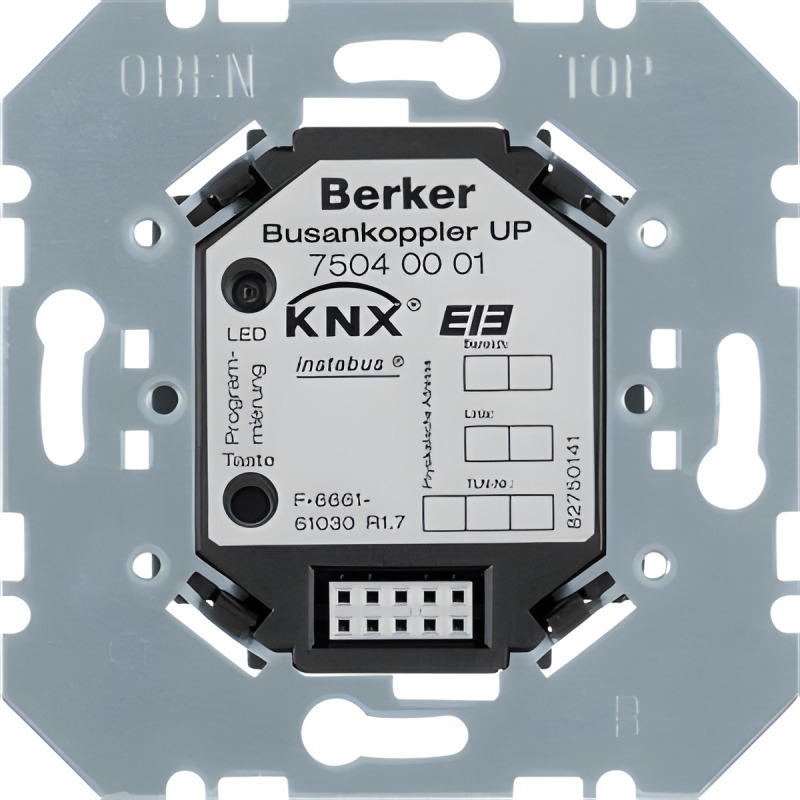 HAG 75040001 Sběrnicová spojka, pod omítku, KNX