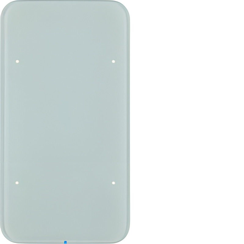 HAG 75141860 Dotykový sensor 1-násobný komfort, Berker R.1, sklo, bílá