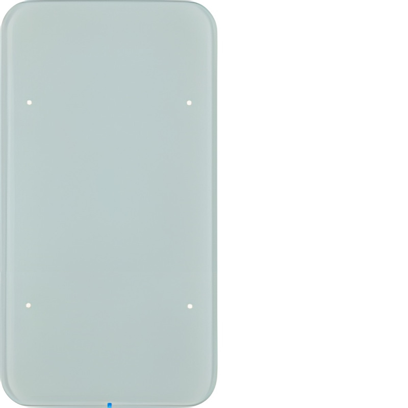 HAG 75142860 Dotykový sensor 2-násobný komfort, Berker R.1, sklo, bílá