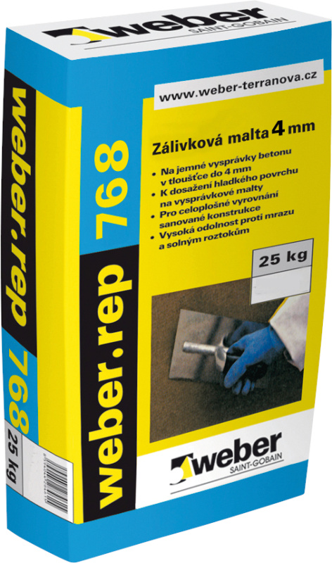 Malta zálivková weberrep 768 25 kg