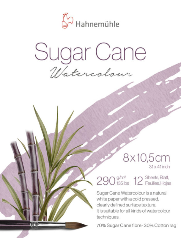 Akvarelový blok HHM Sugar Cane 8x10,5cm 290g
