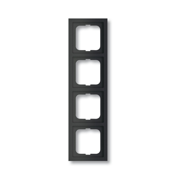 Rámeček ABB Future čtyřnásobný mechová černá