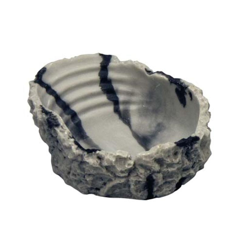 Hobby Miska na pití L 550ml mramorová pro plazy 24x17x4cm