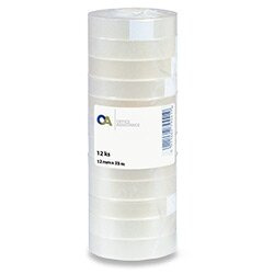Adhesive tape - samolepicí pásky - 12 mm x 33 m, 12 ks