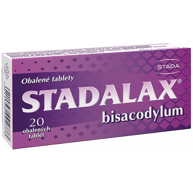 STADALAX 5 mg 20 obalených tablet