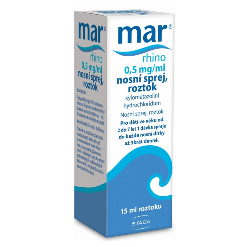 MAR RHINO Nosní sprej 0,05mg/ml 15 ml