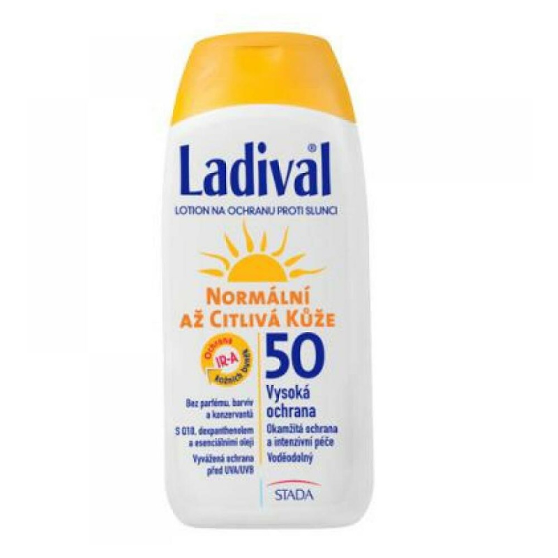 LADIVAL OF 50 Lotion pro normální až citlivou kůži 200 ml