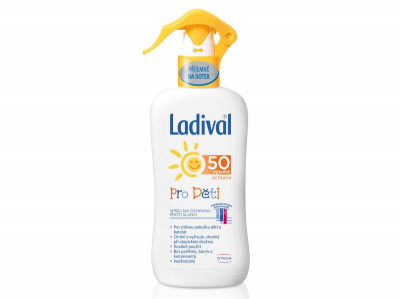 Ladival Pro Děti dětský sprej na opalování SPF 50 200 ml