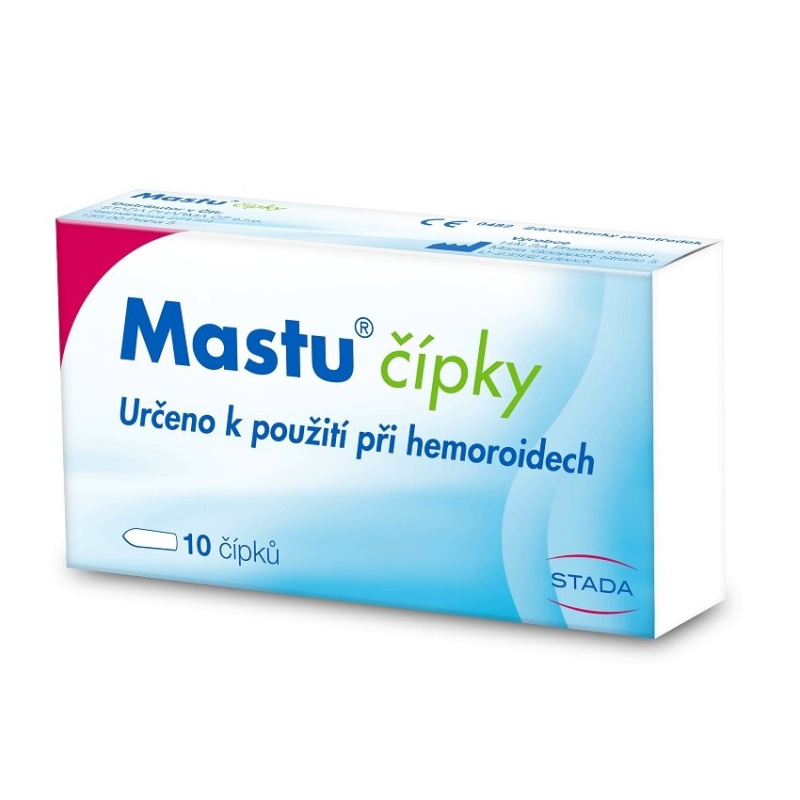 Mastu čípky supp. 10ks