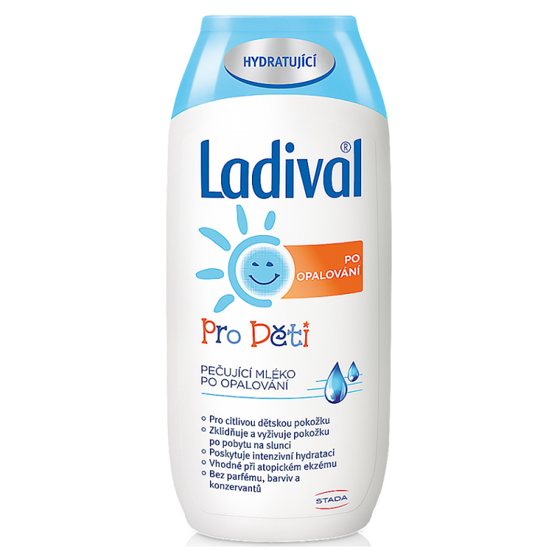 Ladival Pro Děti regenerační mléko po opalování pro dětskou pokožku 200 ml