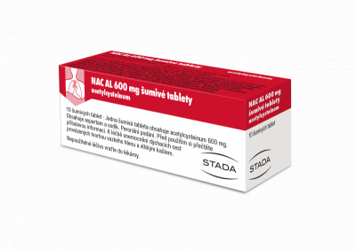 NAC AL 600 mg šumivé tablety 10 kusů
