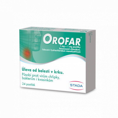 Orofar 24 pastilek
