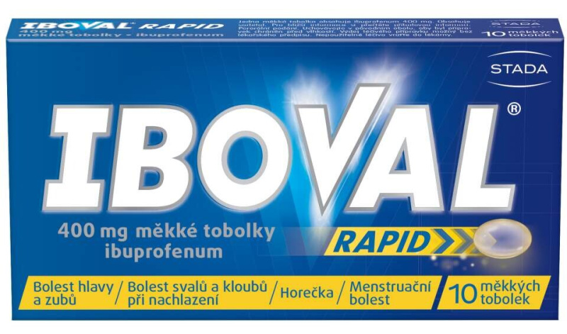 IBOVAL Rapid 400mg 10 tobolek