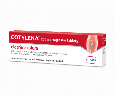 COTYLENA 200MG Vaginální tableta 3