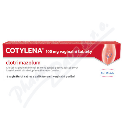 COTYLENA 100MG Vaginální tableta 6
