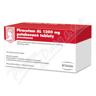 PIRACETAM AL 1200MG Potahovaná tableta 120