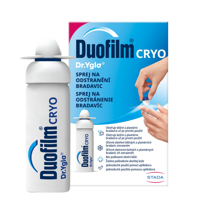 DUOFILM Cryo Dr.Yglo sprej na odstranění bradavic 50 ml