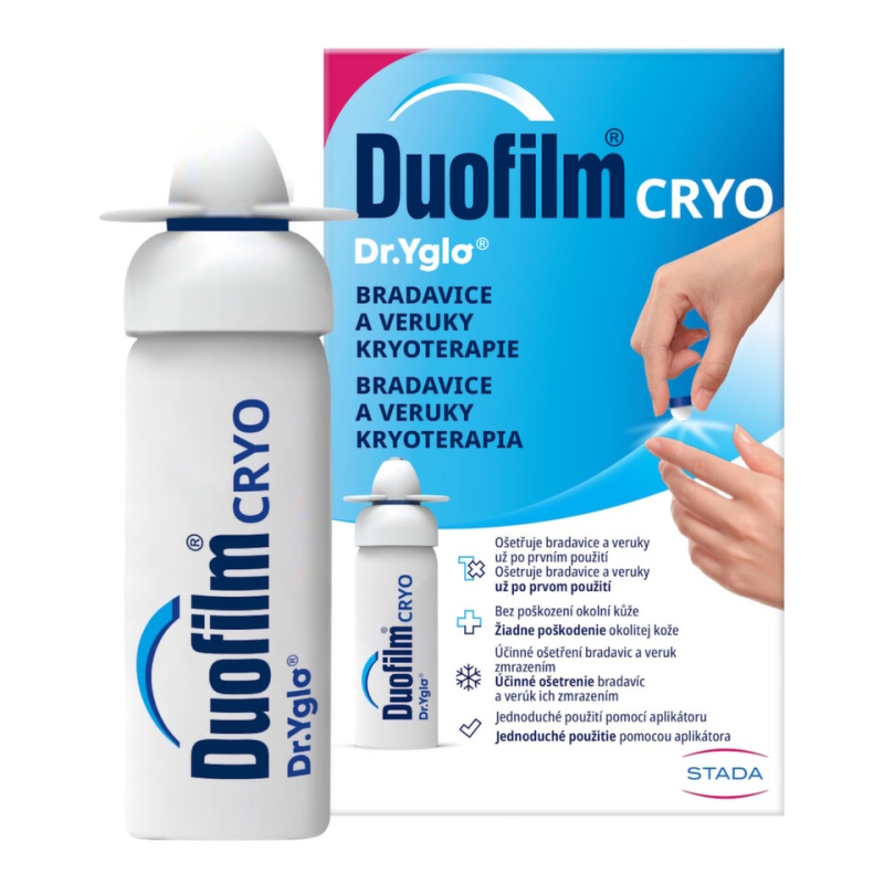 DUOFILM Cryo Dr.Yglo sprej na odstranění bradavic 50 ml
