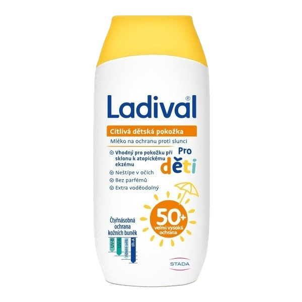 LADIVAL Dětské mléko na opalování SPF50+ 200 ml