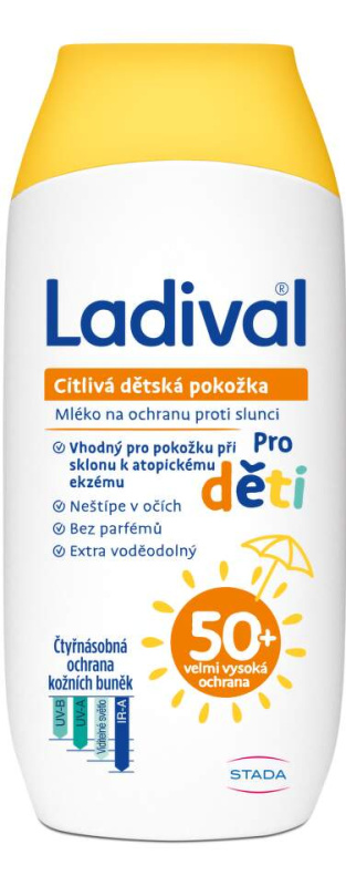 LADIVAL Dětské mléko na opalování SPF50+ 200 ml