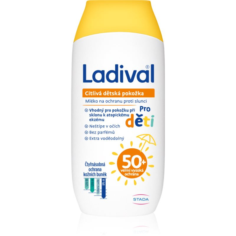 LADIVAL Dětské mléko na opalování SPF50+ 200 ml