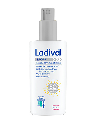LADIVAL Sprej na opalování Sport SPF50+ 150 ml