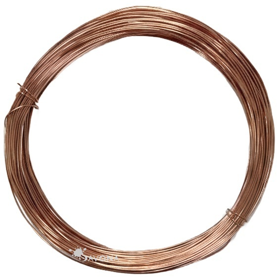 Drátek měděný 0,4mm×20m - měděný