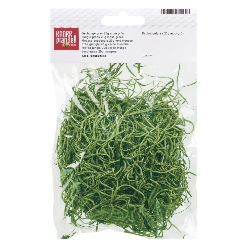 Dekorační tráva zelená 20g