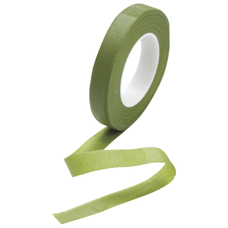Floristická páska zelená 13mmx27m