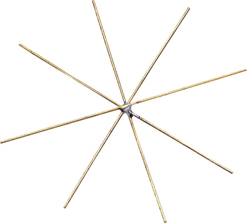 Hvězda drátová 5cm x 0,8mm (4ks)