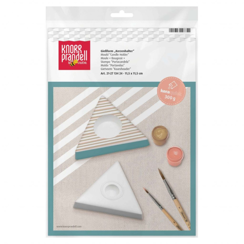 Forma na odlévání - Svícen trojúhelník