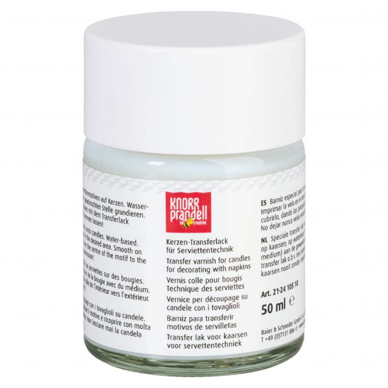 Lak na svíčky (50ml)