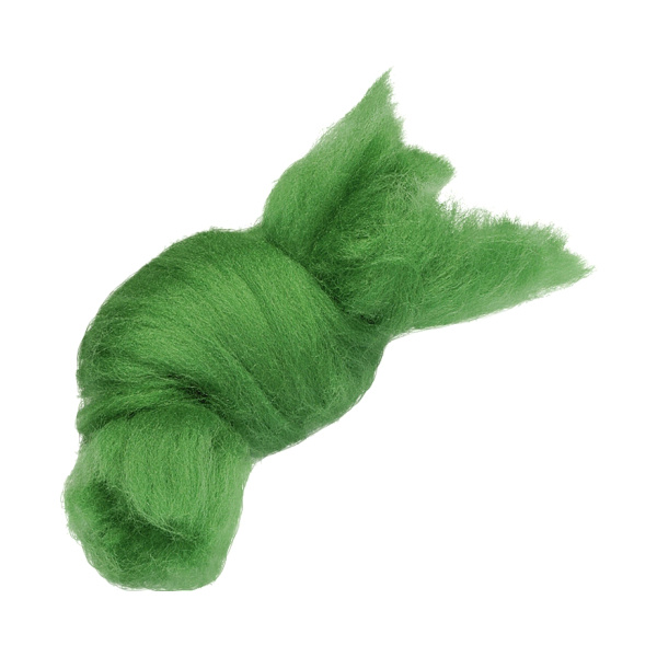 Vlna ovčí 10g zelená