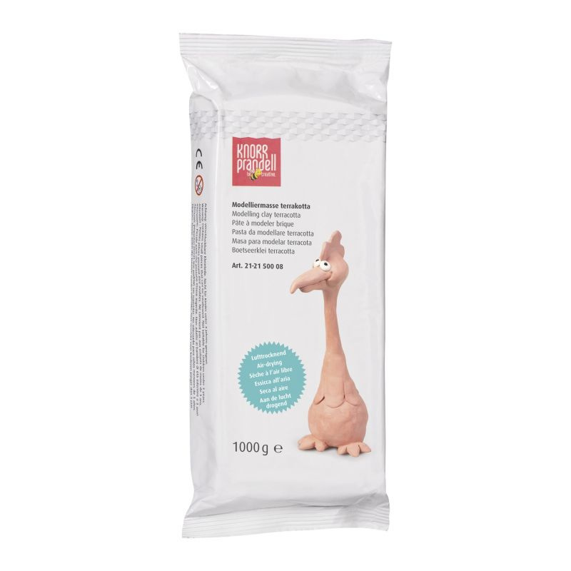 Samotvrdnoucí modelovací hmota terakota 1kg
