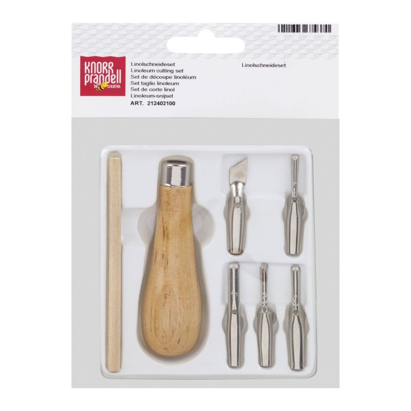 Sada nástrojů na linoryt