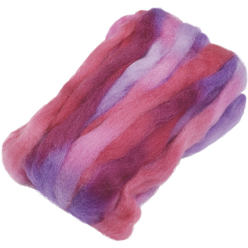 Merino 25g vlna růžovo-fialový mix