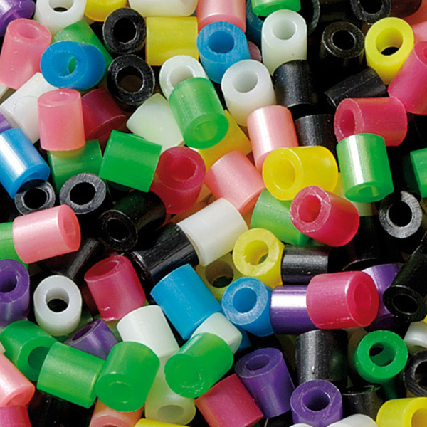 Zažehlovací korálky (2000ks) mix barevné lesklé