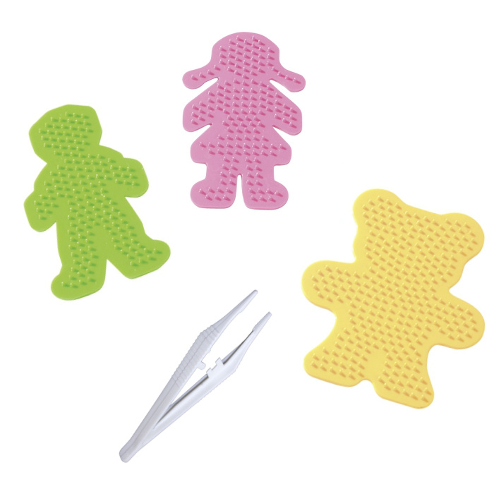 Podložka na zažehlovací korálky sada - postavy (3ks)