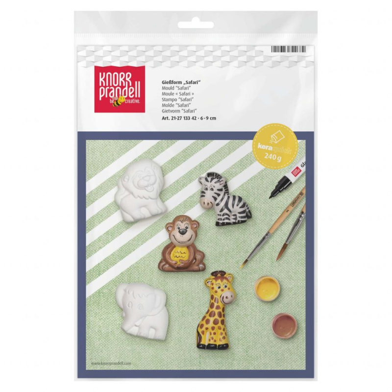 Forma na odlévání - Zvířata na Safari