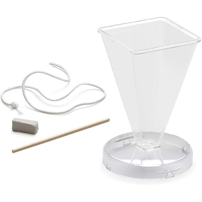 Forma na svíčky pyramida (1ks) 84x47mm