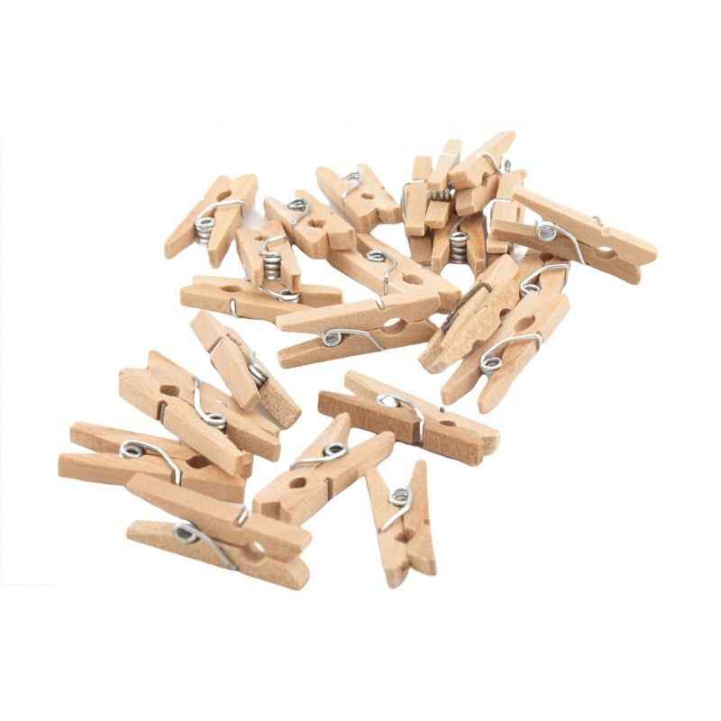 Kolíčky dřevěné mini 45x7mm (20ks)