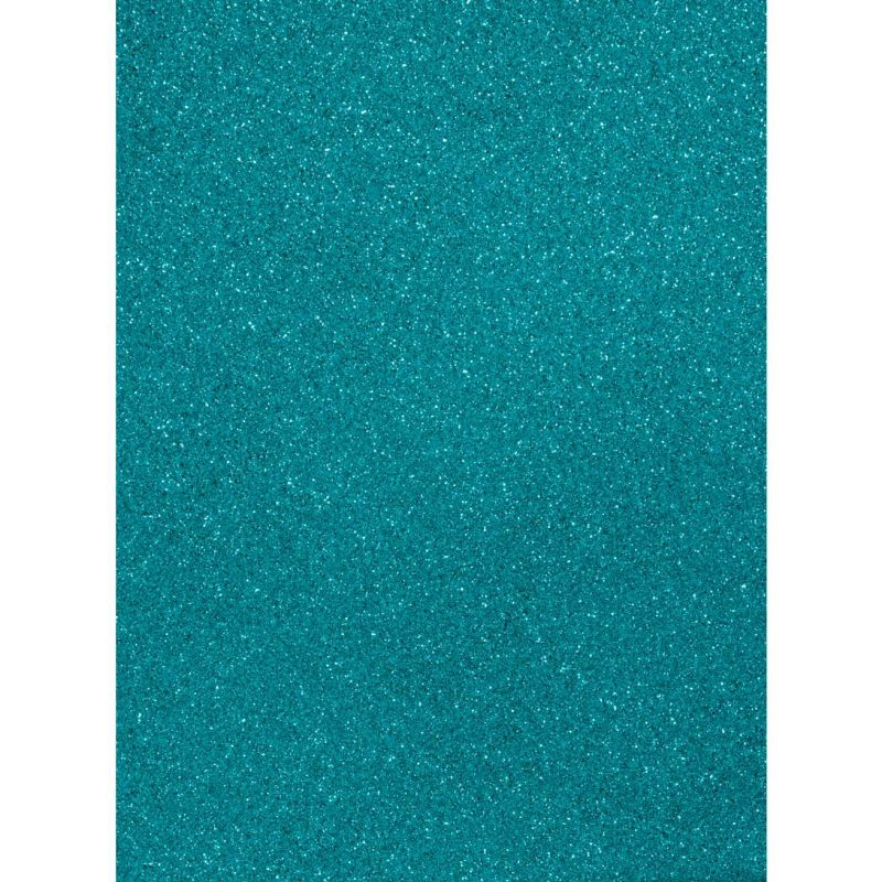 Třpytivý papír A4 tyrkysový 200g/m2 (1ks)