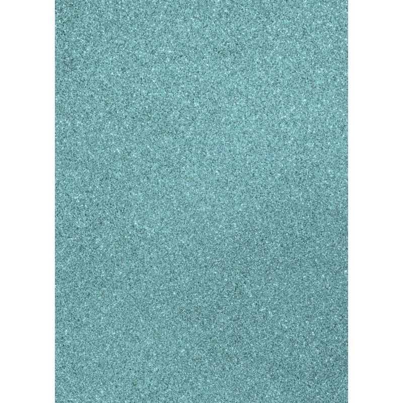 Třpytivý papír A4 nebesky modrý 200g/m2 (1ks)