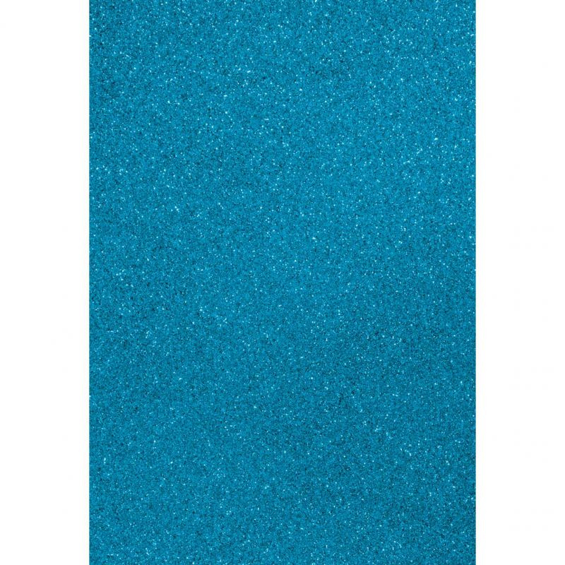 Třpytivý papír A4 modrý 200g/m2 (1ks)