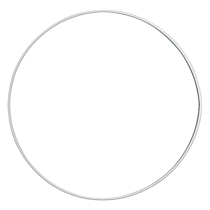 Kruh kovový (10ks) hladký průměr 30cm