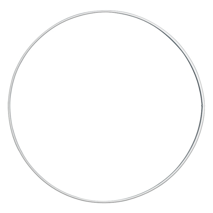 Kruh kovový (10ks) hladký průměr 40cm
