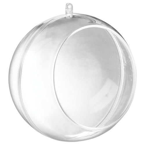 Plastová koule s otvorem k zavěšení průměr 12cm (1ks)