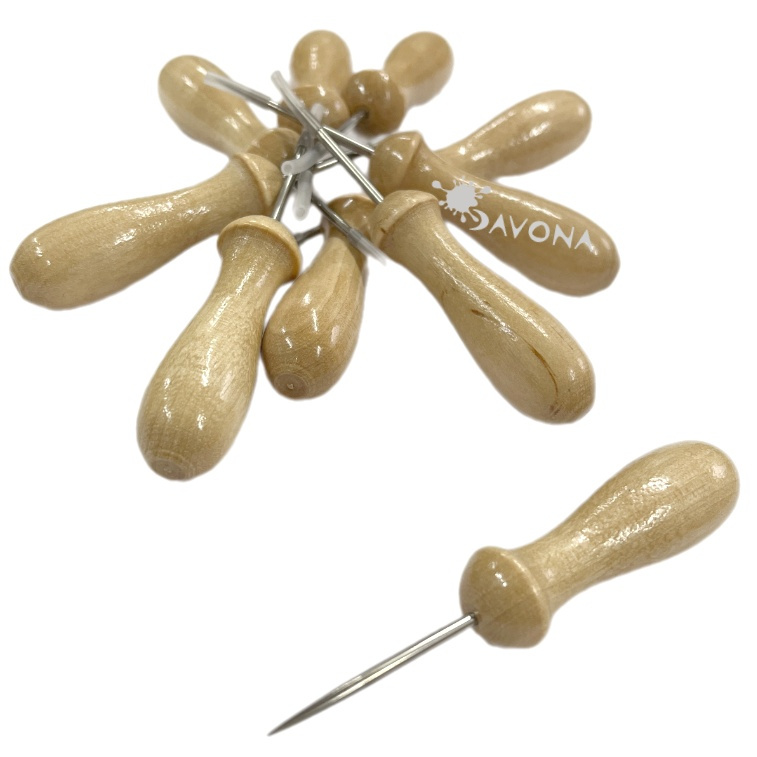 Nástroj na dírky - šídlo sada (10ks)