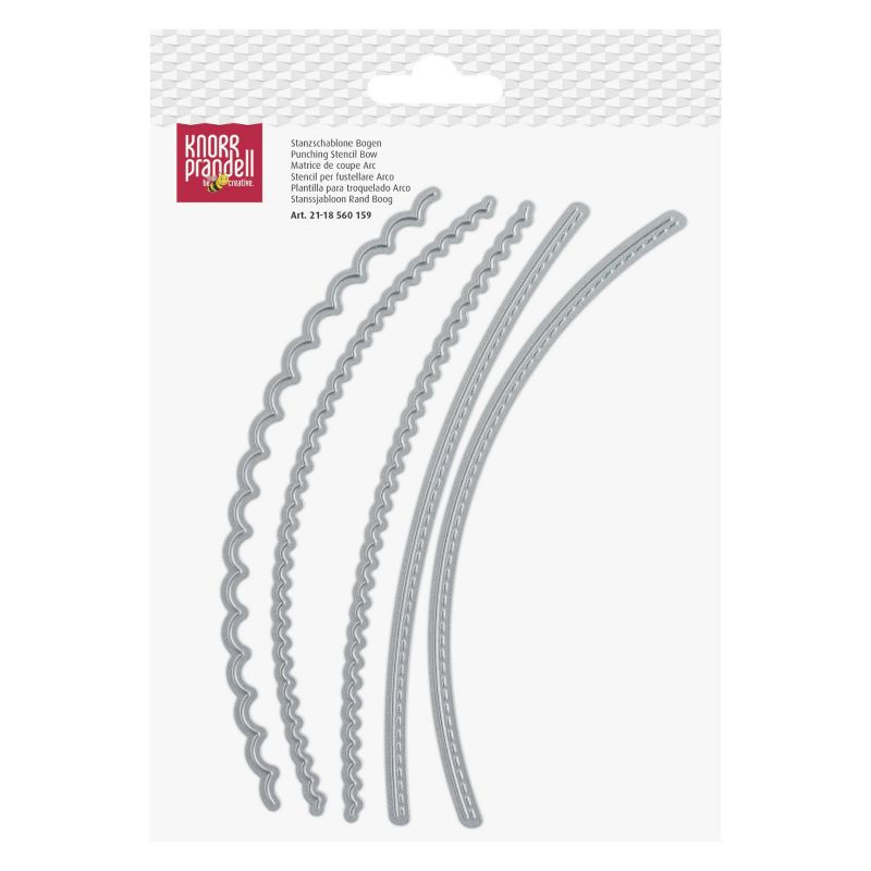 Okraje - vyřezávací kovové šablony (5ks)